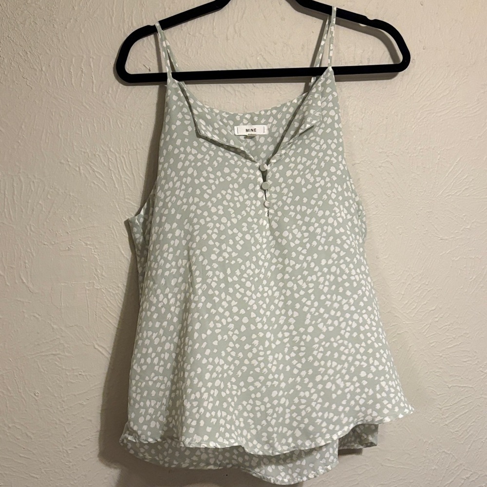 Mine Women's Spotted Camisole - Light Gray